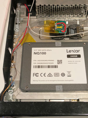Render of main PCB